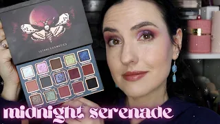 NEW Lethal Cosmetics MIDNIGHT SERENADE Palette | Swatches, 2 Eye Looks + Review!