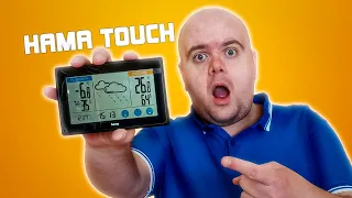 HAMA TOUCH WEATHER STATION with COLOR DISPLAY😱 | UNBOX & TEST