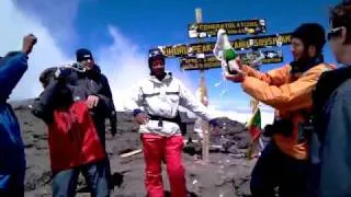 Kilimanjaro summit. Uhuru peak. 13.01.2011