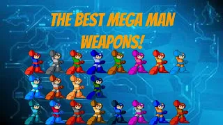 The Best Robot Master Weapon in every Mega Man Game! (1-11)