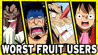 Top 20 WORST Devil Fruit Users | One Piece | Grand Line Review