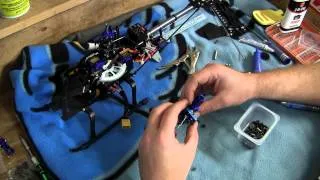 How to replace head assembly on trex 450