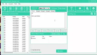 Bulk Whatsapp Sender function 3 blasting message