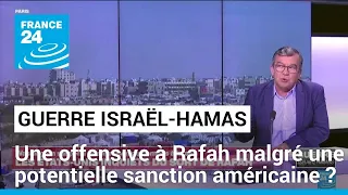 Benjamin Netanyahu déterminé à occuper Rafah malgré une possible sanction américaine