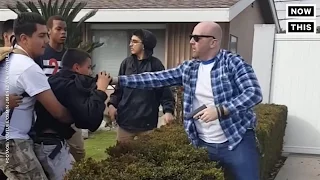 Off-Duty LAPD Officer Fires Gun Near Teenagers | NowThis