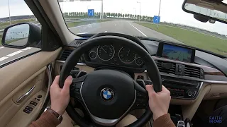 BMW 328i F30 POV driving - M-Performance exhaust