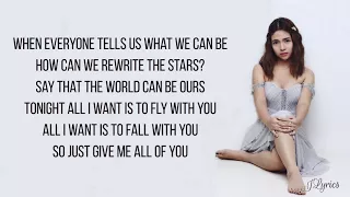 Rewrite The Stars - Kristel Fulgar & Marlo Mortel cover (Lyrics)