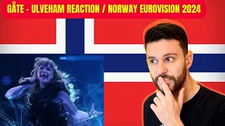 REACTING TO NORWAY'S EUROVISION 2024 SONG / Gåte - Ulveham