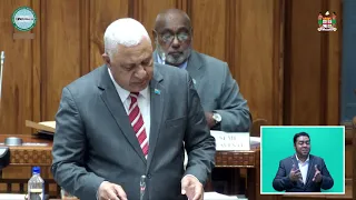 Fijian Prime Minister responses to His Excellency's opening of Parliament address