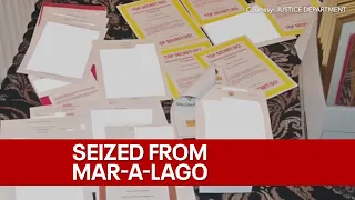 Mar-a-Lago search; empty classified folders among items seized | FOX6 News Milwaukee