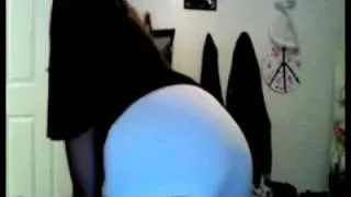 Girl Farts 20-White Shorts Fart Slo Mo