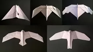 bionic paper airplane series start – easy, good flying paper airplane – model s – pure origami