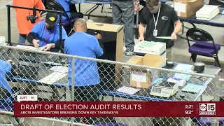 First look at draft of election audit report ahead of Friday release