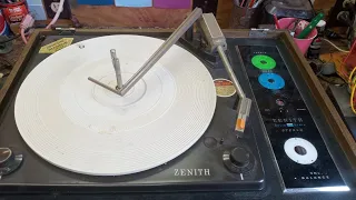 Zenith circle of sound record player repair.