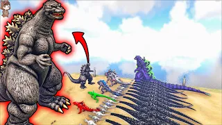 Heisei Godzilla VS Mod Bosses | ARK Mod Battle Ep.267