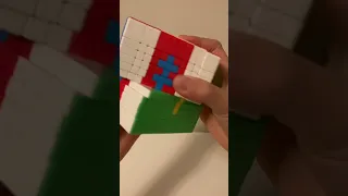 Making the flag of Canada on the 11x11 Rubik’s cube 🇨🇦