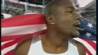 Mens 100m final - Helsinki 2005