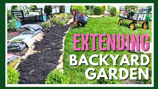 Backyard Landscape Re-Design | No-Dig Garden Beds | NEW Hydrangeas