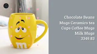 M&M Candy Themed Coffee Mugs