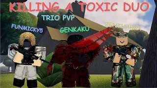 KILLING A TOXIC DUO - Apocalypse Rising 2 (Roblox)