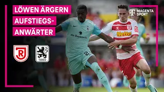 SSV Jahn Regensburg - TSV 1860 München, Highlights mit Live-Kommentar | 3. Liga | MAGENTA SPORT