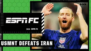 USMNT advances to the Round of 16 after defeating Iran 🙌 FULL REACTION | ESPN FC