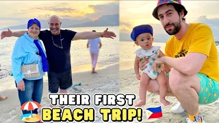 Surprising My SYRIAN PARENTS on a BEACH TRAVEL in the Philippines! 🏖️🇵🇭