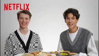 Young Royals' Omar Rudberg & Edvin Ryding Eat NYC Foods For the First Time | Netflix