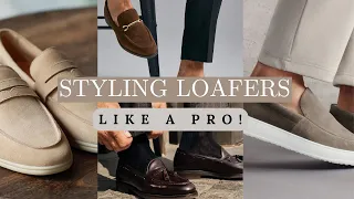 How To Style Men's Loafers (with Outfit Ideas)