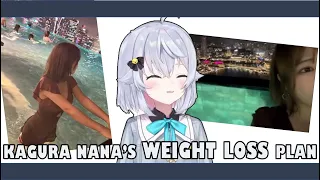Kagura Nana's Weight Loss Plan 【Kagura Nana ENG SUB】