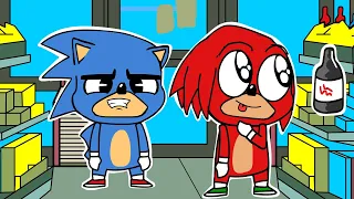 Knuckles, Just Choose A Spaghetti Sauce! Sonic The Hedgehog 2 ANIMATION