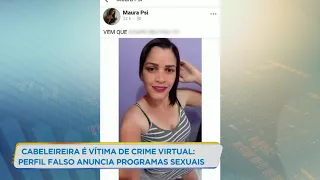 Cabeleireira tem fotos expostas em perfil de programa sexual em MG