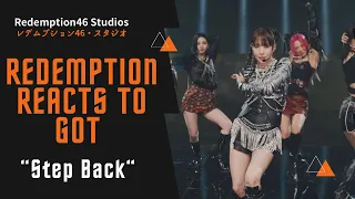 Redemption Reacts to GOT the beat 'Step Back' Stage Video