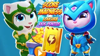 Talking Tom Hero Dash Score Madness Emerald Angela vs Utramarina Angela Boss FIGHT GAMEPLAY