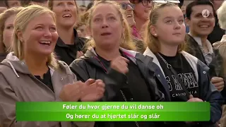 Allsång-La det swinge, med Lotta Egberg-Lotta på Liseberg-2023