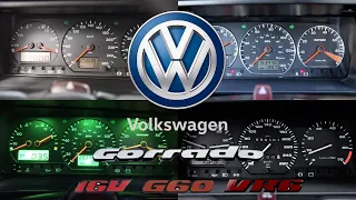 Volkswagen Corrado (0-100 KM/H) (0-60 MPH) ACCELERATION BATTLE