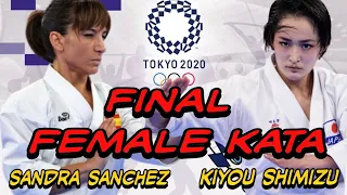 Sandra Sanchez VS Kiyou Shimizu Gold Medal KATA Winner Tokyo Olympics Karate
