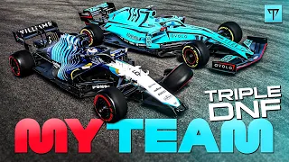 HUGE TRIPLE DNF! KEY MOMENT? F1 2021 My Team Career S5 Part 3 (Portimao)