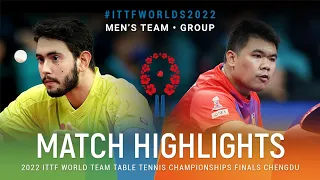 Highlights | Afanador Brian (PUR) vs Sarayut Tancharoen (THA) | MT Grps | #ITTFWorlds2022