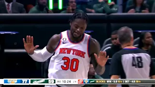 Julius Randle Dunks On Isaiah Stewart