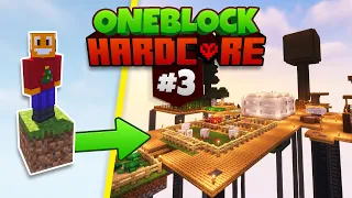 ZROBIŁEM MOB GRINDER na ONE BLOCK Minecraft #3