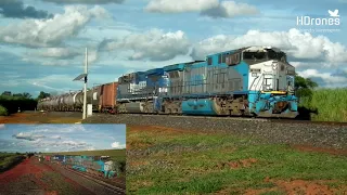 Tanqueiro em Estrela Doeste SP Ferrovia Norte Sul com Malha Paulista #ferrovia #norte #sul #trem