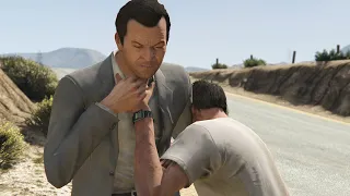 GTA 5 Trevor Kills Michael for betraying him back in North Yankton