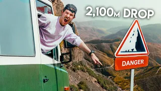 Driving Morocco's MOST DANGEROUS road! (Van Life Morocco)