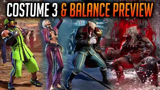 Street Fighter 6 Balance Patch Preview Breakdown! New DLC Costume 3 & Colors