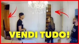 TROLLEI MINHA MÃE VENDENDO AS COISAS DELA