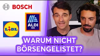 Warum Konzerne wie Aldi, Lidl oder Bosch nicht an der Börse gelistet sind | Stream Highlights