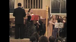 В.А.Моцарт концерт для флейты и арфы с оркестром