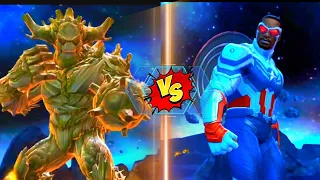 captain America VS king groot fighting all other characters Marvel