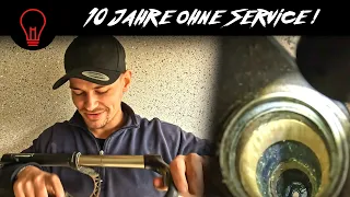 Über 10 Jahre "OHNE" Gabel-Service !